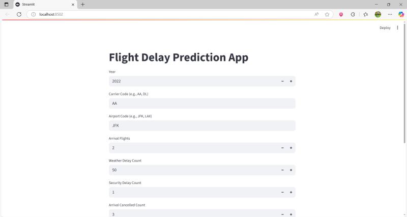 Flight Delay Prediction