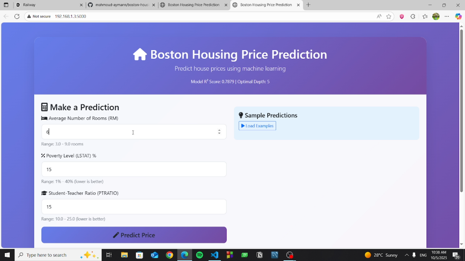 Boston Housing Price Prediction