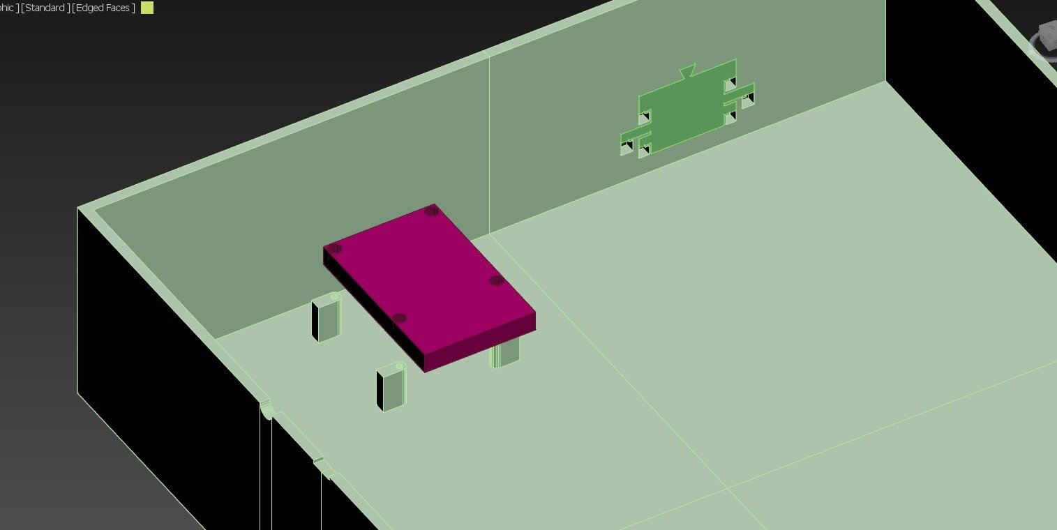 Interior mounting CAD